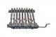 Parkray (FULL SET) of 99 C's Fire Bars - 9 x Cast Iron Bars (5x 130082 & 4x 130081)